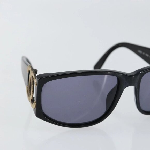 CHANEL Sunglasses plastic Black main image 9